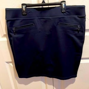 Liverpool navy pencil skirt